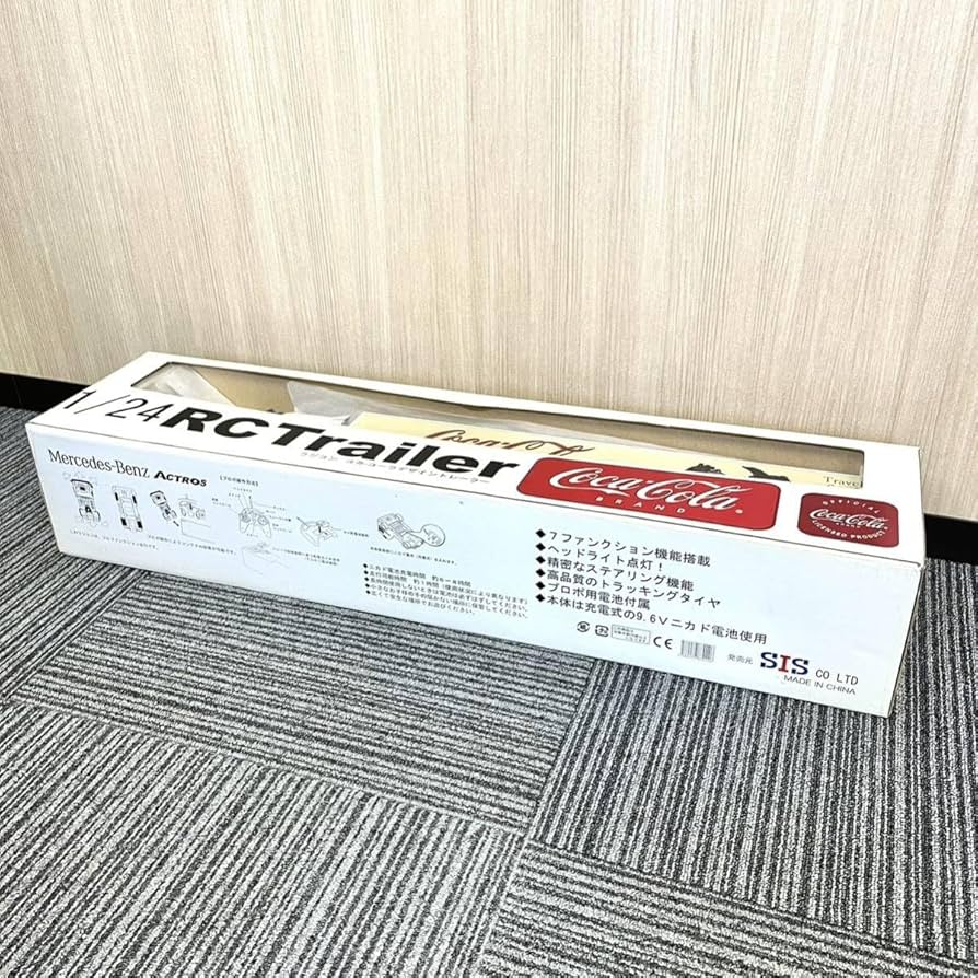 コカコーラ 120周年 限定 RC トレーラー ラジコン メルセデスベンツ 買取強化】Coca-Cola(コカコーラ)メルセデス・ベンツコラボ